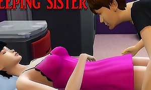 Brother Fucks Sleeping Teen Sister After Playing A Calculator Recreation - Family Sex Taboo - Of adulthood Movie - Forbidden Sex