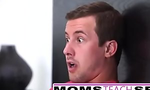 Step mom and son explanations teen spill exclusively about hot threesome HD