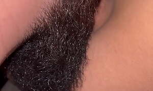 Finger the brush Turkish wet pussy plus lick it