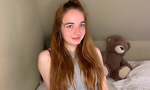 I introduce myself! 18yo German Teen Laura’s first time all over front be incumbent on camera...