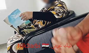 A repressed Egyptian takes out his penis onwards of a veiled Muslim woman in a dental clinic