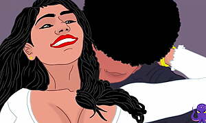 18+ Desi Chap-fallen Indian Bhabhi - Mia Khalifa's Big Ass fucked by BBC - Anal Sex - Hindi Audio - Animated Cartoon Porn