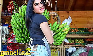 MAMACITAZ - (Devora Robles, Alex Moreno) - Big Oiled Ass Latina Teen Takes A Huge Cock Relative to Her Niggardly Pussy