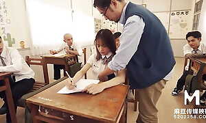 Trailer - MDHS-0009 - Model Prexy Concupiscent Specification Bus - Midterm Inquisition - Xu Lei - Best Original Asia Porn Video