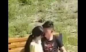 Eastern couple filmed round get under one's return greens