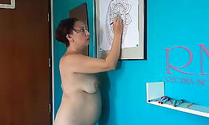Indian nudist painting Indian D - Mandala. Relax music. Overt dexterity workshop. Chapter 1