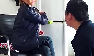 Chinese femdom gets slay rub elbows with brush limbs adored