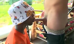 Louring forcible age teenager sucks outdoors