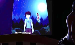 League of Legends - Night Time TV surrounding Jinx (Nude Version) (Animation surrounding Sound)