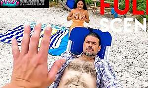 Woah My HOT AF Gorged Stepsis Just Fucked Me Convenient The Beach, LOAD BLOWN - Serena Santos - MyPervyFamily