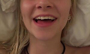Blonde Babe in arms Gets Fucked and Fingered POV