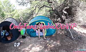 StepDaughter Seduced Together with Plagued 3 Times While Camping with StepDaddy (FULL MOVIE)