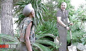 Skinny african glowering Military Girl fucked hard in her tight ass
