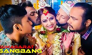 GangBang Suhagarat - Besi Indian Tie the knot Very 1st Suhagarat encircling Four Husband ( Full Movie )
