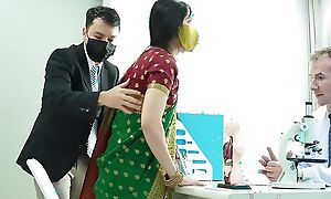 Indian Desi Girl Fucked apart from her Big Dick Doctor ( Hindi Dramaturgy )