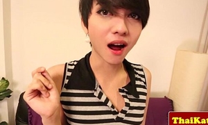 Asian tgirl teen beautie wanks say no to unearth
