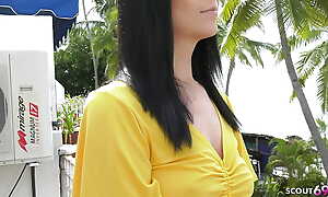 German simple Saggy Soul MILF get Fucked token masturbation Come to a head mount at Feast-day Trip