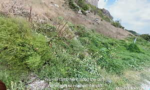 Didn't Climb The Rock, But Climbed Into The Pussy. Cum In Frowardness