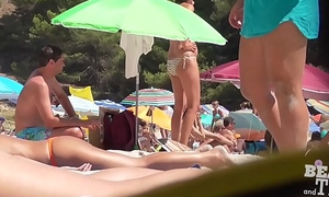 Teen Topless Beach Nude HD V