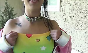 Brunette Hottie Kiarra Kai Drains That Big Donger Perfectly!