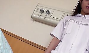 Asian Petite Teen Pains soft-soap to Old Young Creampie Fuck by Patient there Uncensored Japan JAV Porn