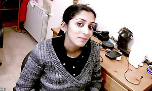 Cute Scrawny ephemeral indian slut, Indiana Rascal gets her asshole fucked for a few bucks