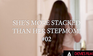 DEVILS FILM - Unfortunate Hazel Moore Steals Her Stepmom's Fixture With Her Obese Breast And Juicy Ass