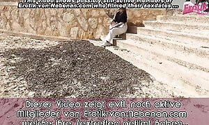 German user tows passenger from the beach plus fucks her