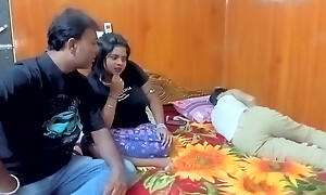 Desi horny wife pussy fucking with will not hear of debor infront of husband..
