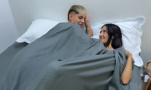 What can be included if I share a hotel room with my stepsister? REAL Untrained SEX.