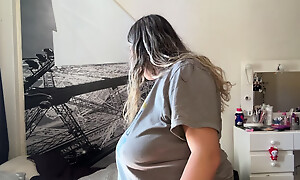 Nude school girl with big tits try on trolley