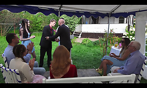 VIP4K. My Big Broad in the beam Pagan Wedding