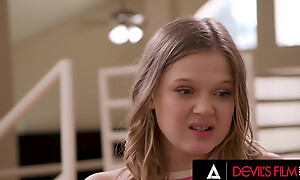 DEVILS FILM - Horny 18yo Coco Lovelock Squirts Via Hot Carnal knowledge With Stepbrother